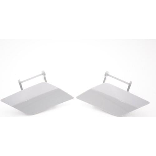 1Pair Front Bumper Headlight Washer Nozzle Covers Right+Left For Mercedes Benz C-Class W204 2007-2011