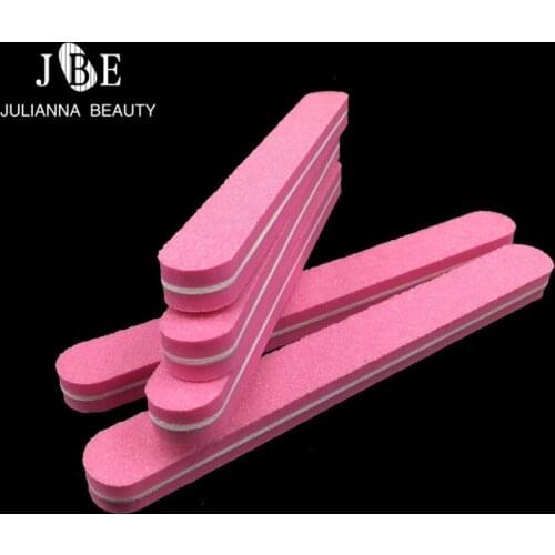 10Pcs/Lot Nail Sponge File Foot Dead Skin Cuticle Remover Scrubber Exfoliator File Art Polish Sandpaper Strip Bar Polishing File