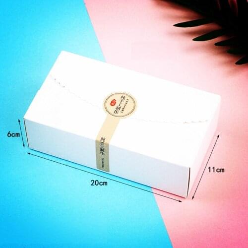 20pcs/lot Kraft Gift Boxes Paper handmade candy /chocolate packing box blank storage DIY wedding cake boxes 20*11*6cm