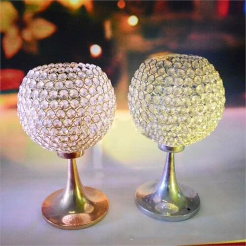 2017 wedding props wedding crystal balls Beatiful Crystal table Centerpiece for party wedding decoration 10pcs/lot
