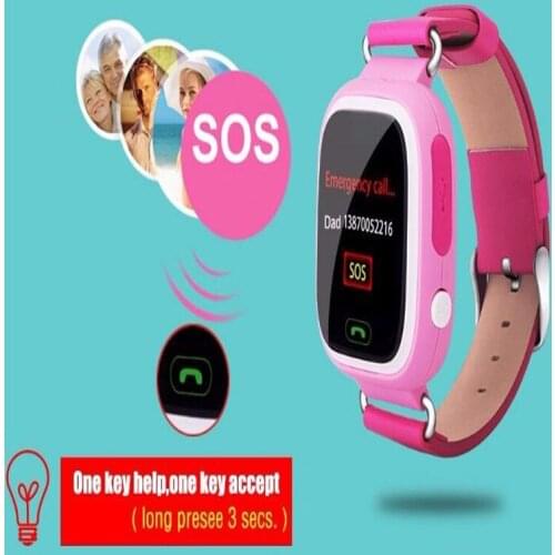 2017 kid phone wrist smart watch Q50 Q60 with sos button