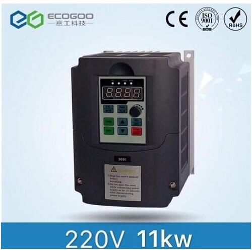 220V to 3 Phase 380V 11KW Inverter /24A -Free Shipping-Vector control 11KW Frequency drive/ Vfd 11KW/AC drive/VSD