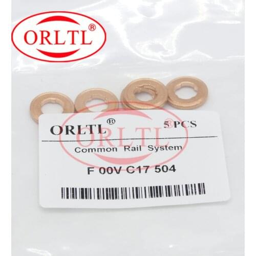 30 PCS 2.0mm Hield Shield F00VC17504 Diesel Injector 2mm Copper Washer F 00V C17 504 Size 2mm Copper Ring For DELPHI BOSCH