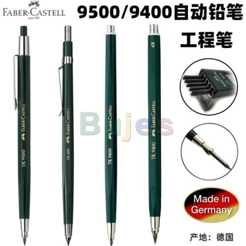 Faber Castell 9400 / 9500 Automatic Pencil, 2.0mm Professional Drawing Tool for Engineers,Special Pencil for Hand Drawing Design