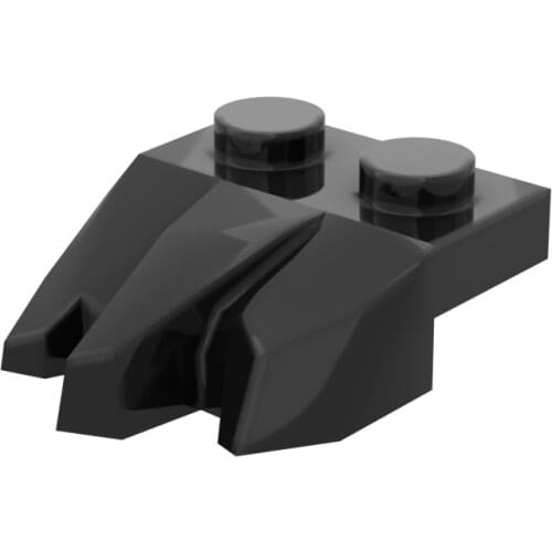 BuildMOC 27261 2 x 2.5 x 1 board, modified 1 x 2 with 3 claws For Building Blocks Parts DIY Construc