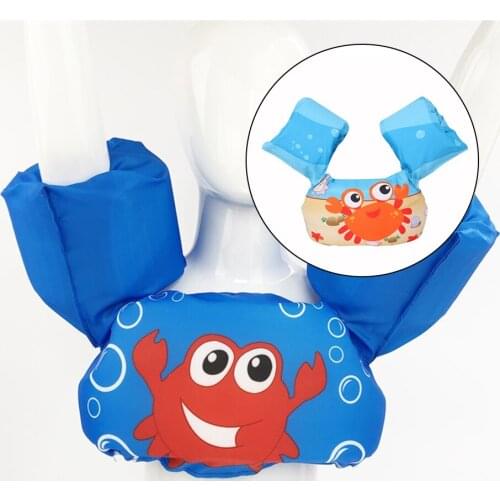 Baby Float Arm Sleeve Floating Ring Safe Life Jacket Buoyancy Vest Kid Swimming Equipment Armbands Swim Foam Pool Toys Life Vest