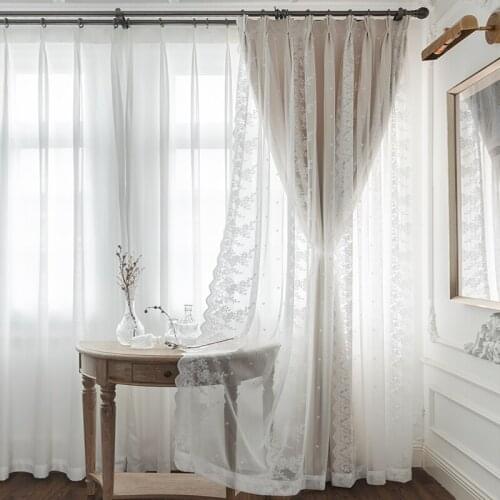 Customized Korean Modern Minimalist Net Red Ins Princess Style Full Shading Decoration Curtains for Living Dining Room Bedroom