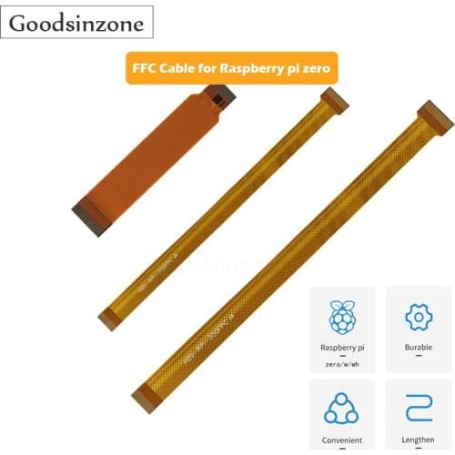3pcs Raspberry Pi Camera FFC Cable 15 Pin 22 Pin 8cm 16cm 30CM Ribbon Line for Raspberry Pi Zero or Zero W