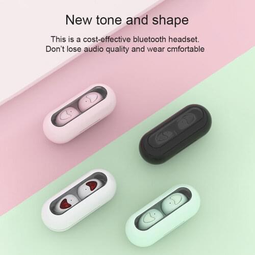 KISSCASE TWS Wireless Earphone Bluetooth 5.0 Earphone Mini Earbuds With Mic Charging Box Sport Headset For Smart Phone Airdots
