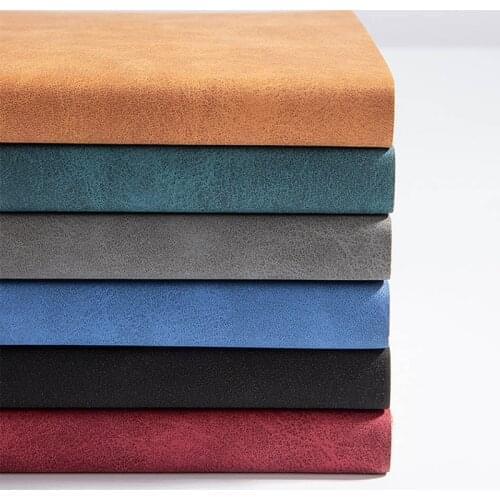 R9UA Classic Notebook Faux Leather Intimate Notepad A5 Thickened Stationery Calligraphy Book Simple Office With Temperament