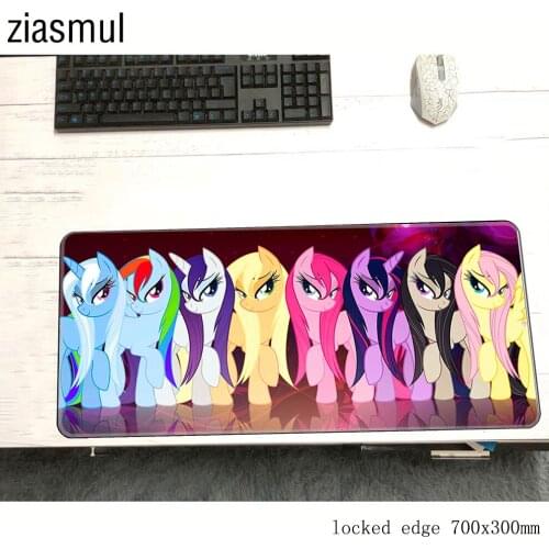 My little pony padmouse 700x300x2mm pad to mouse notbook computer anime mousepad cool gaming mouse pad gamer to laptop mouse mat