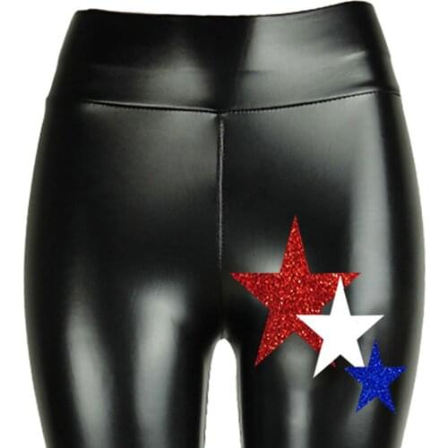 Women Leggings High Waist Pu Leather Leggings Casual Sexy Party Punk Black Skinny Pants High Street