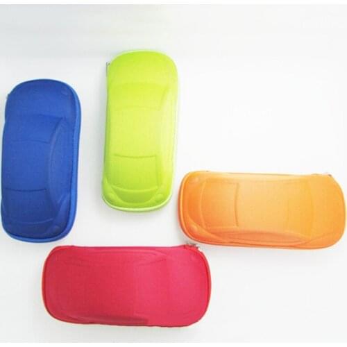 Fashion Hot Sale Kids Children Toddler Fashion Portable Lightweight Car Shaped Glasses Case Box High Quality