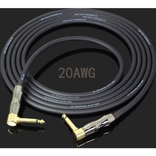 Guitar connection line electric guitar line electronic piano frame drum audio line without noise reduction and noise reduction