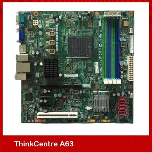100% Working Desktop Motherboard For lenovo ThinkCentre A63 M77 A880M V1.0 03T6227 RS880PM-LM System Board Fully Tested