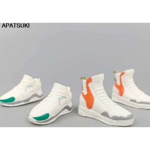 Fashion Basketball Doll Shoes Sneakers for Ken Boy Dolls Sports Shoes for Barbies Boyfriend Ken 1/6 Doll Accessories Kids Toys