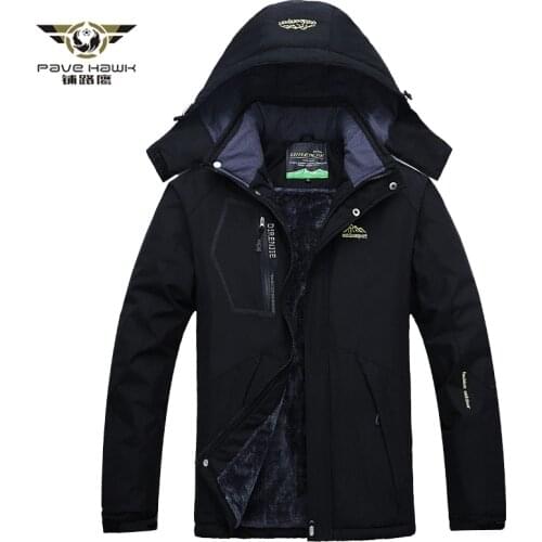 Mens Winter Down Jacket and Coats Thick Warm Down Parka Waterproof Mountain Women Hooded Fleece Windbreaker Jacket M-5XL