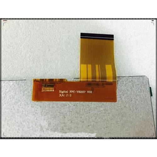 Original high quality 7 inch 60pin LCD screen for cable digital fpc-y82157 v02 v03 Free shipping
