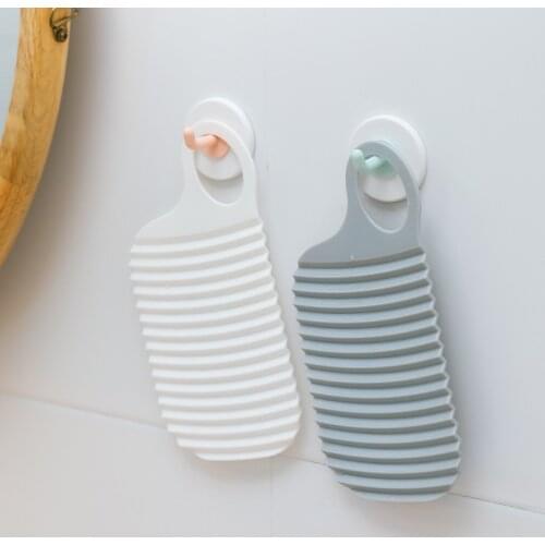 Portable Washboard Creative Non-slip Washing Board Clothing Mop Cleaning Board