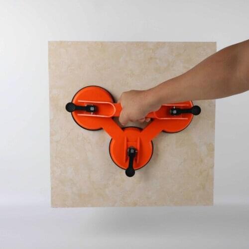 100-120KG Weight ABS 3 Suction Cup Triple Pad Sucker Plate Glass Tile Metal Lifter Carrier Remover Suction Tool