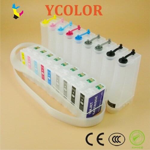 SC- P600 Bulk ink system for Epson SureColor P600 printer CISS continuous ink supply system with auto reset chips