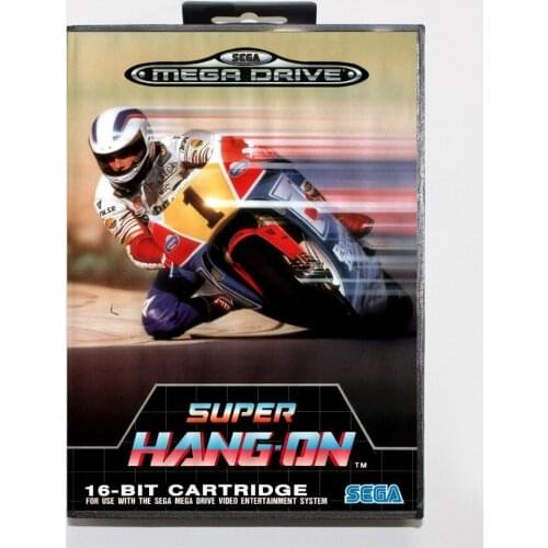 Super hangon 16 bit SEGA MD Game Card With Retail Box For Sega Mega Drive For Genesis