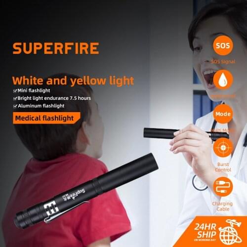 SUPERFIRE Hand Lights