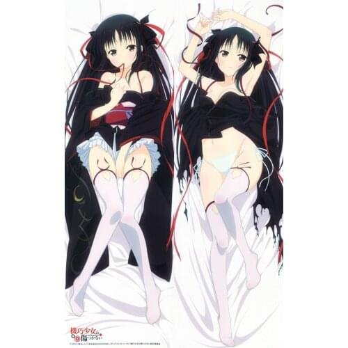 Yaya Machine-Doll wa Kizutsukanai Anime Dakimakura Japanese Sexy Female Pillowcase Body pillow case Hugging Pillow Cover