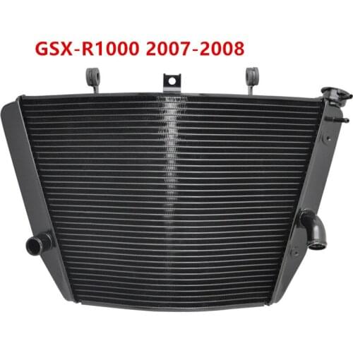 Motorcycle Replecement Parts New Performance Radiator For Suzuki GSX R1000 GSX-R1000 GSXR1000 2007 2008 Aluminium Cooling Cooler