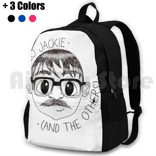 Hello Jackie! Friday Night Dinner Outdoor Hiking Backpack Waterproof Camping Travel Friday Night Dinner Jim Friday Night Dinner