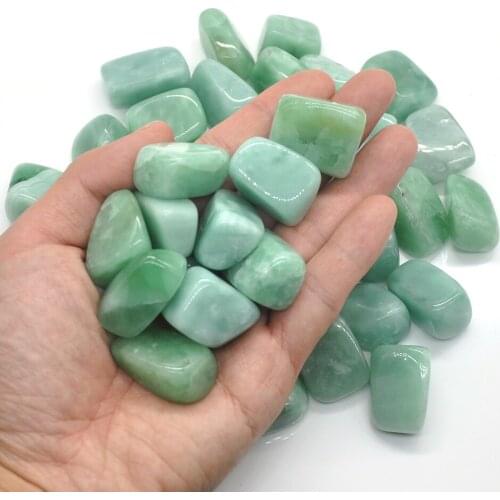 Green Stone Crystal Tumbled Bulk Healing Mineral Specime Gemstones Gem Raw Aquarium Home Decoration Gift