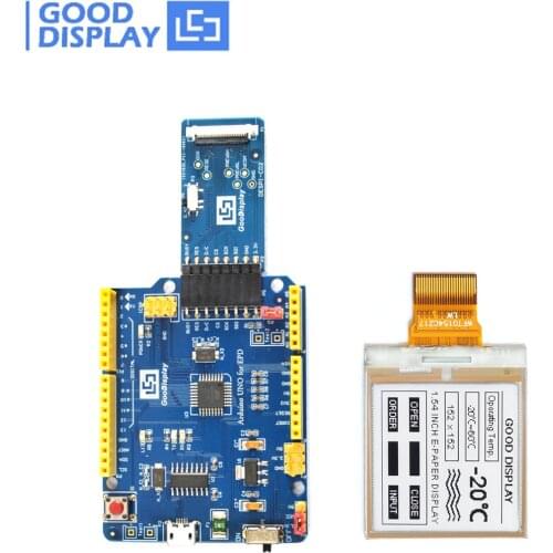 1.54 Inch Small E-Ink Panel With Arduino Platform Driving Board