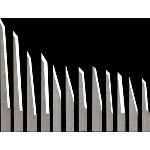 1pc IECHO Jwei AOL Lengthening Thick Long Length Tungsten Steel Vibrating Knife Blade CNC Cutter Cutting Machine for Foam Board