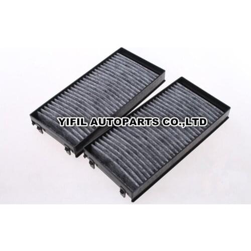 2pcs/set Cabin Filter 64119248294 For BMW X6 (E71, E72) 35D 2008-,X5 (E70),X5 (F15, F85),X6 (F16, F86) 35i 50i 30D 40D M50D 2014