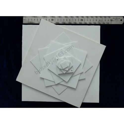 96% Alumina Ceramic Plate,Ceramic Plate, Alumina Ceramic substrates 109*109*1.0