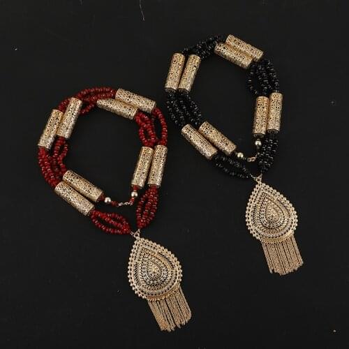 Moroccan-style bust accessory caftan jewelry dubai fashion long sleeve ladies wedding dress