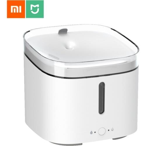 Xiaomi Mijia 2L Smart Automatic Pet Water Dispenser Fountain Drinking Bowl Living Water Pet Accessories Cats Dogs Drinking Water