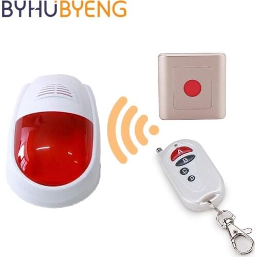 BYHUBYENG Wireless Calling Alarm System Toilet Emergency Controll Call Button With Remote Atencion Al Cliente Contactar Beeper
