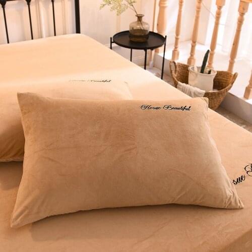 Double-sided Velvet Pillowcase Plus Velvet Padded Cushion Home Furnishing