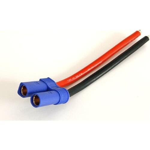 EC5 Female Connector W/ 10CM 12AWG Wire for RC Model Airplane Multicopter