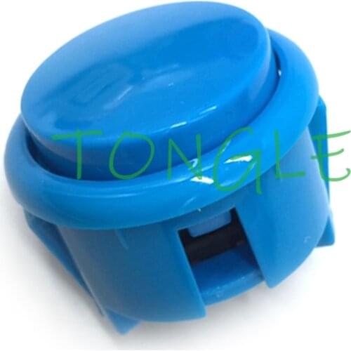 30mm Bracket mounted push button switch with 2Pin Built-in small microswitch for Arcade game machine