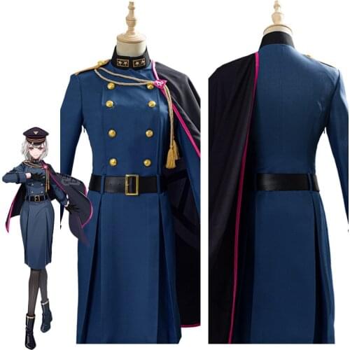 Division Rap Battle Cosplay DRB Hypnosis Mic Aohitsugi Nemu Costume Adult Halloween Carnival Uniform Suit Costumes