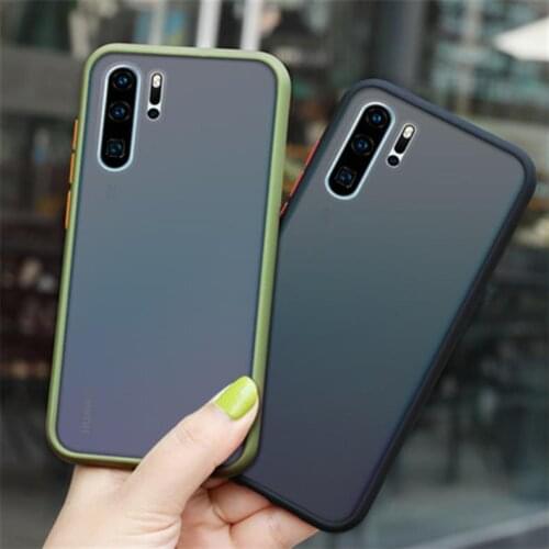 100pcs Touching Matte Case For Huawei P40 Pro/P30 Pro/Mate 30 lite/P20 Pro/Mate 20 Pro/Psmart 2019/P SMART Z Frosted Case