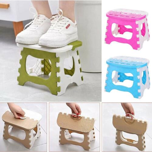 Small Folding Step Stool Multi Purpose Home Kitchen Foldable Fold Up Stepstool