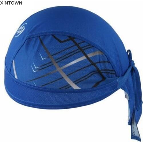XINTOWN Practical Bicycle Bike Cycling Outdoor Sports Bandana Pirate Hat blue Headband Cap ONE-SIZE