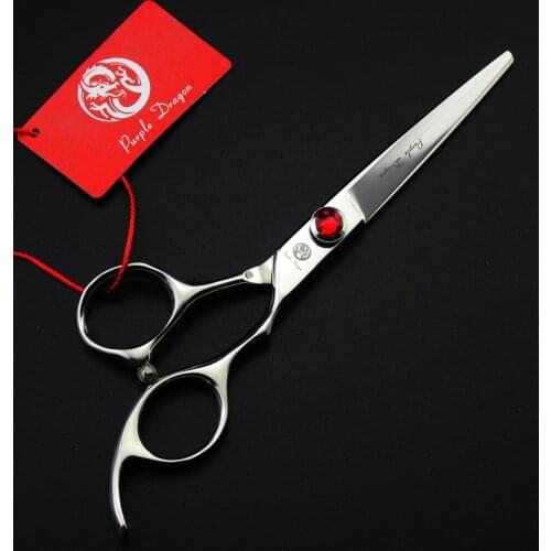 533# 4.5''/5''/5.5''/6'' Brand Purple Dragon Professional Hairdressing Scissors Add Bag 440C Barber Cutting Scissors Hair Shears