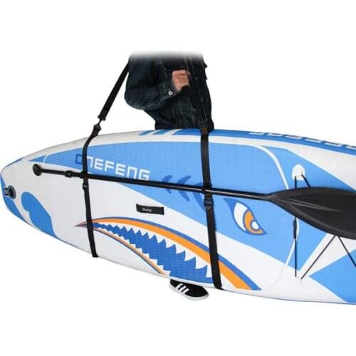 Surfing Enthusiasts Adjustable No Pressure Surfboard Skateboard Strap Rope Wear-resisting Wakeboard Surfboard Strap