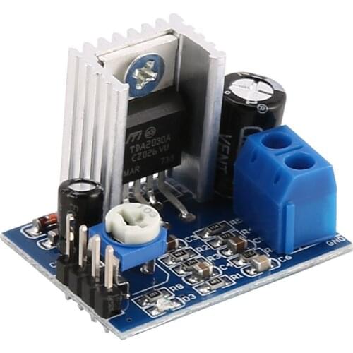TDA2030A Super Mini DC 6-18V Power Amplifier Board Module Dual Channel Electronic DIY Tool Audio Amplify Volume Adjustable