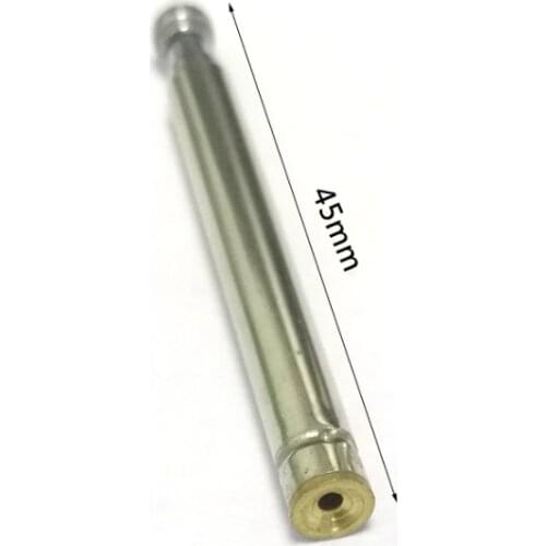 2pcs Replacement 110mm long 4 sections telescopic antenna radio FM aerial inner thead DIY