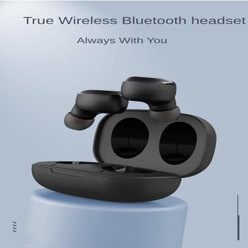 TWS Wireless Earphone Touch Control Waterproof Headset Stereo Bass With Mic For Bluetoot-Compatible 5.0
